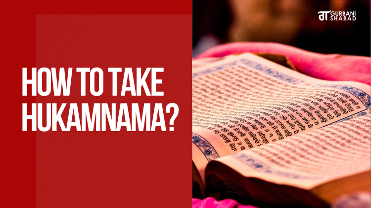 How to Take Hukamnama?